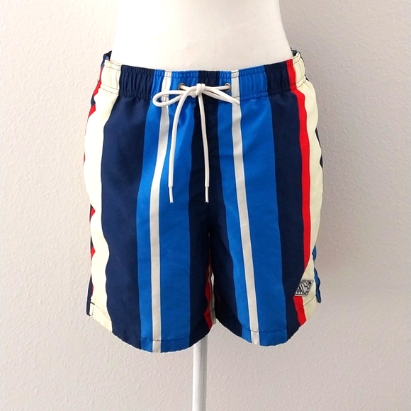 Men's Pacsun Stripped Swim Shorts size Small - Picture 1 of 6